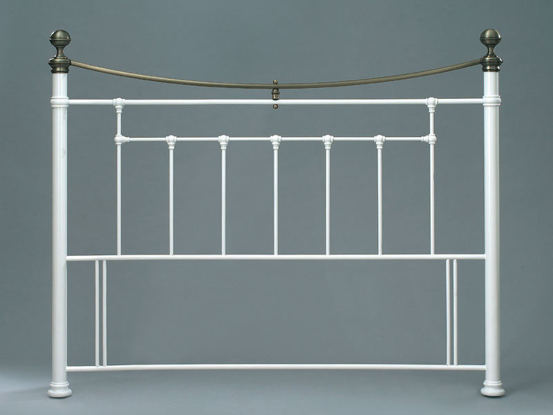 Charon White Headboard