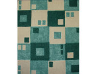 Panama Checkers Green