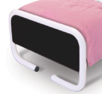 White With Black Cushion