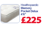healthopaedic memory pocket delux