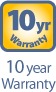 10yrs Warranty