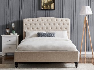 Upholstered Fabric Bed Frames at Mattressman