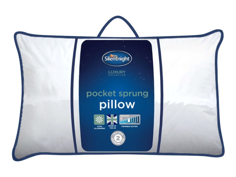 Silentnight Pocket Sprung Pillow at Mattressman