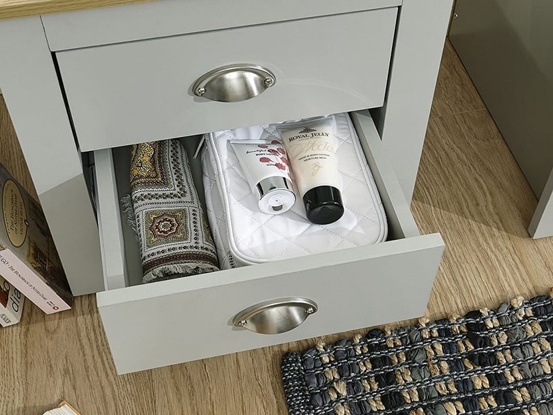 Lancaster 2 Drawer Bedside Chest - image 2