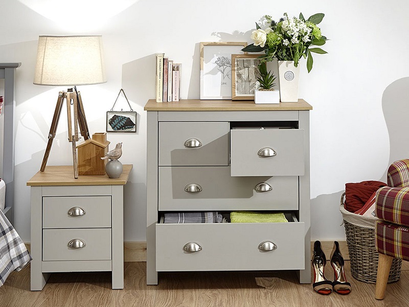 Lancaster 2 plus 2 Drawer Chest - image 1