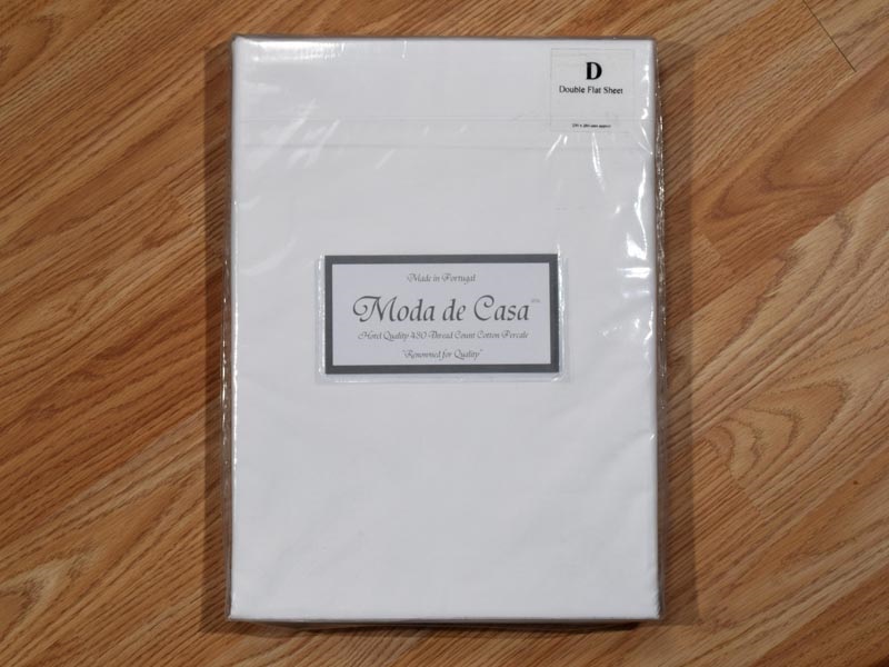 Percale Flat Sheet 430 Thread Count - image 2
