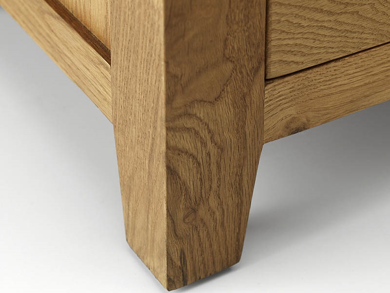 Marlborough Oak 1 Drawer Bedside - image 4