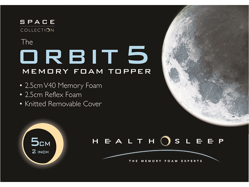 Orbit 5 Memory Foam Topper - image 2