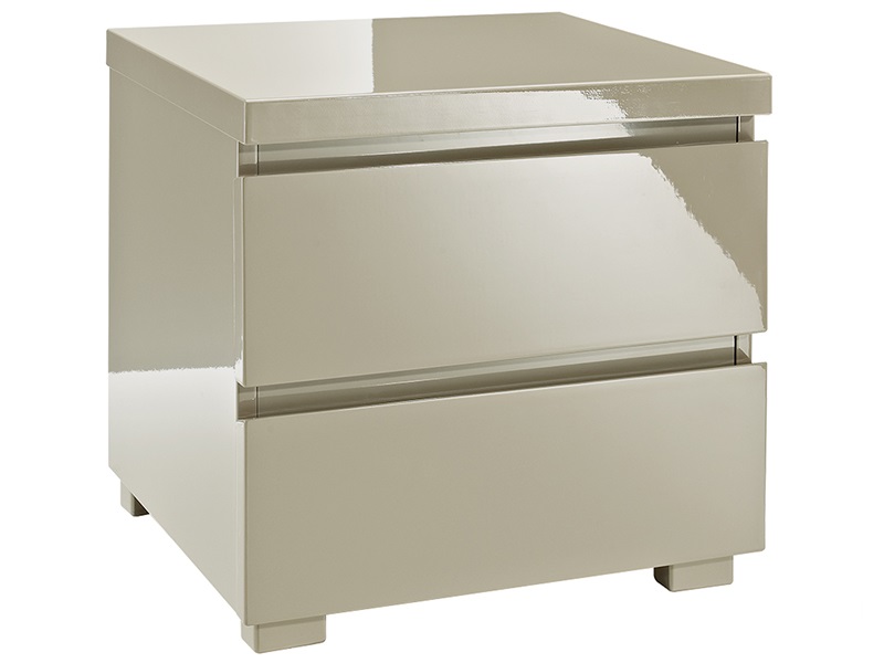 Puro 2 Drawer Bedside Chest - image 1