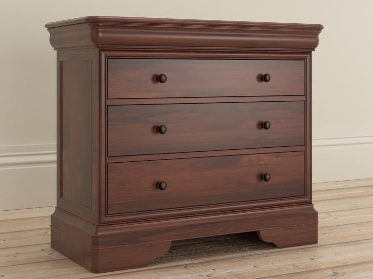 Antoinette Wide 3 Drawer Chest - image 1
