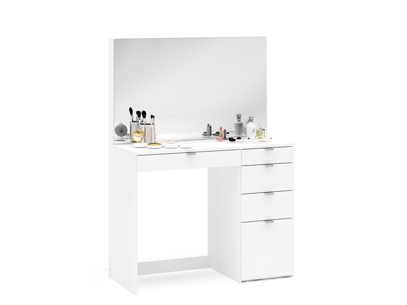 Ava 5 Drawer Dressing Table and Mirror - image 5