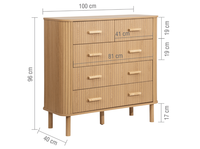 Axel 5 Drawer Chest - image 11