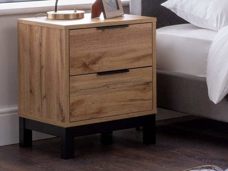 Bali 2 Drawer Bedside - image 1