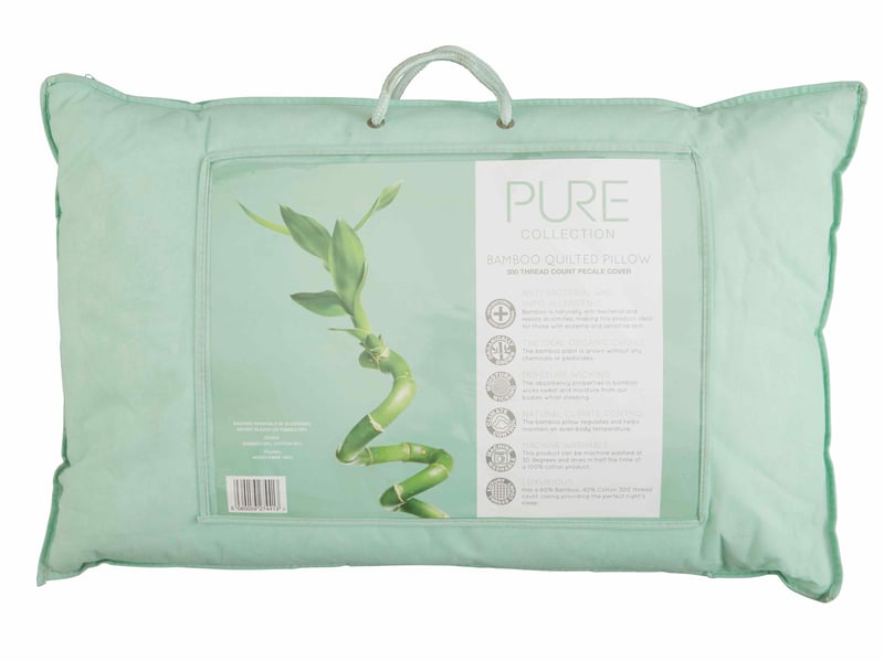 Bamboo Quilted Pillow - image 2