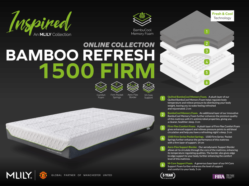 Bamboo Refresh 1500 Firm - image 4