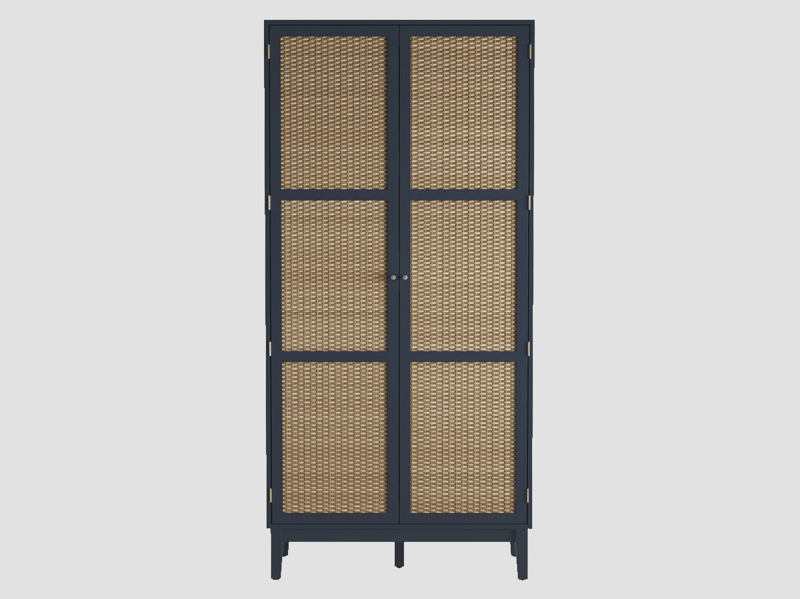 Bordeaux 2 Door Wardrobe - image 3