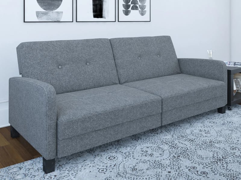 Boston Linen Sofa Bed - image 1