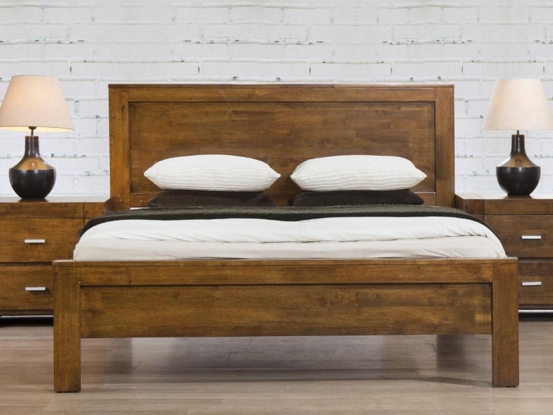 California Solid Wood Bed - image 1