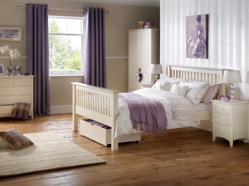 Cameo 3 Drawer Bedside - image 2