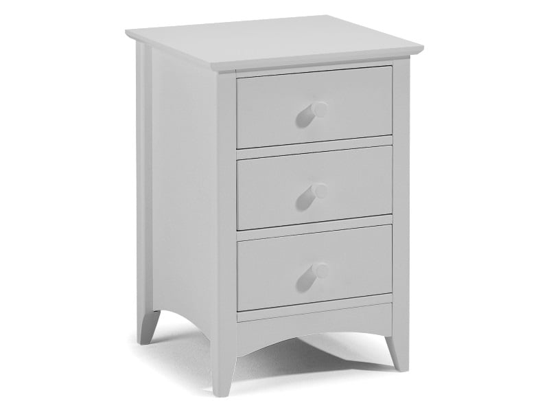 Cameo 3 Drawer Bedside - image 1