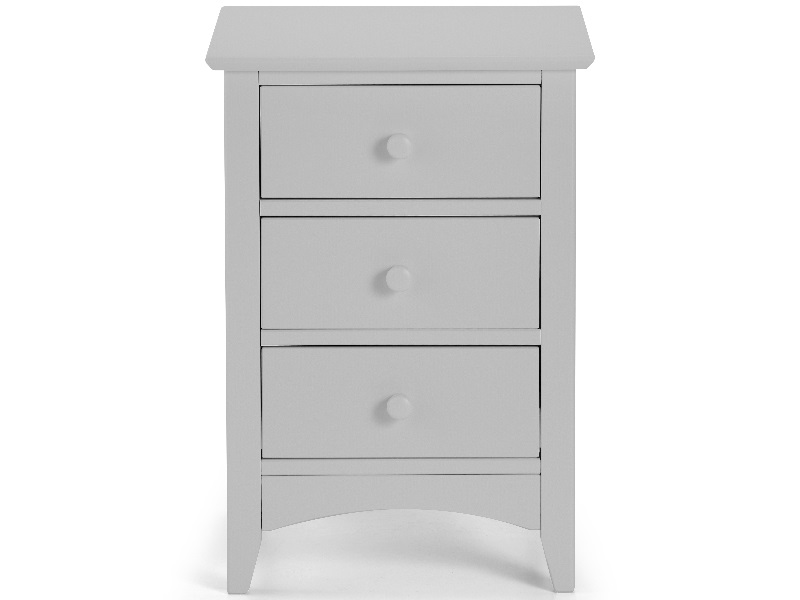 Cameo 3 Drawer Bedside - image 3