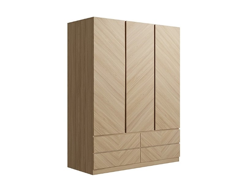 Catania 3 Door 4 Drawer Wardrobe - image 2