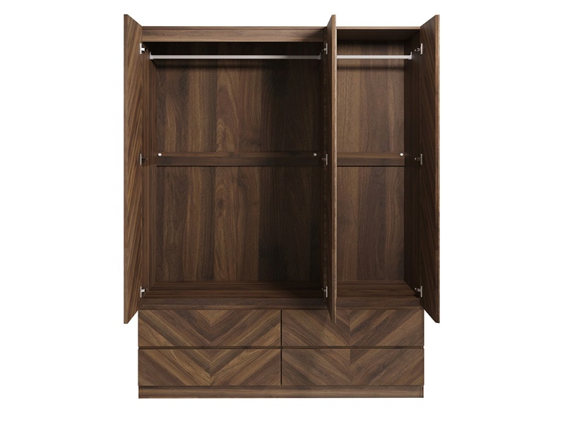Catania 3 Door 4 Drawer Wardrobe - image 2