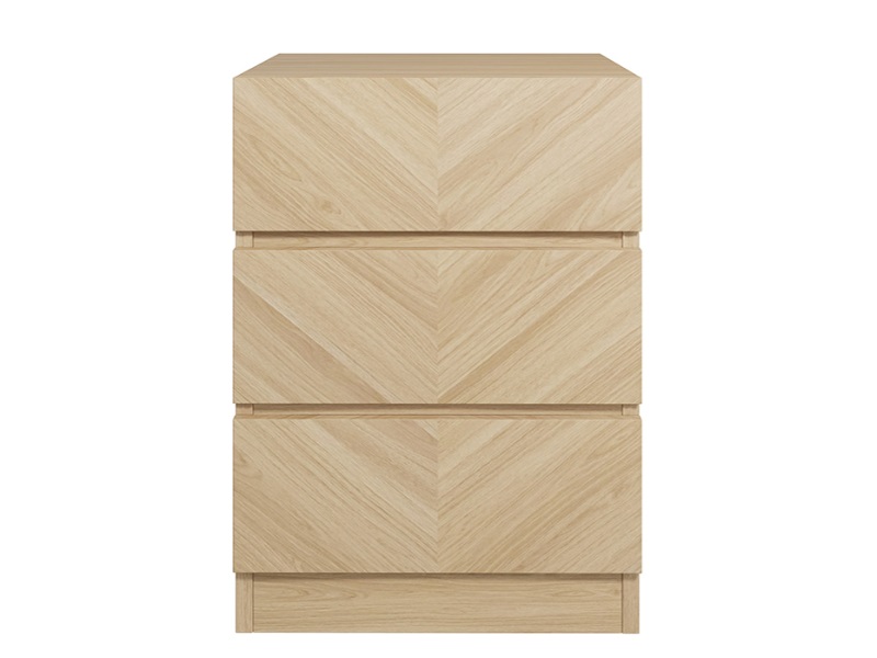 Catania 3 Drawer Bedside Table Pair - image 2