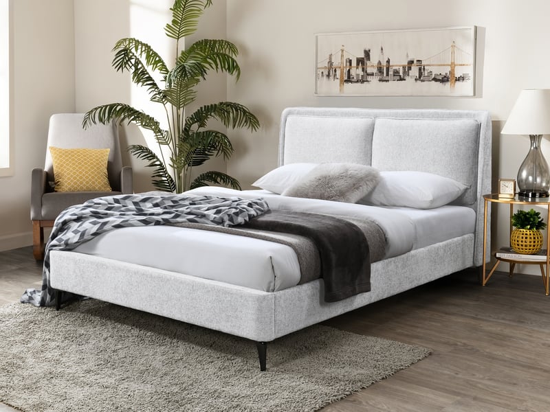 Snuggle Beds Cecilia Pillow Back Fabric Bed - image 1