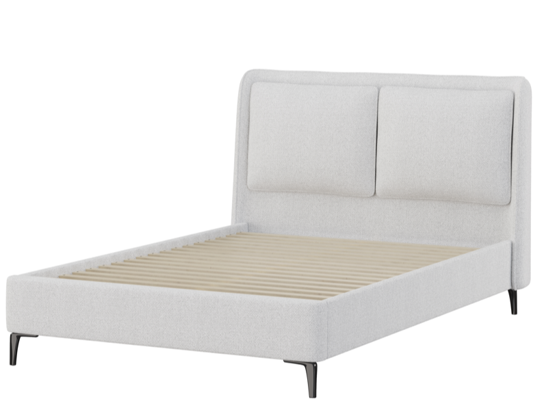 Snuggle Beds Cecilia Pillow Back Fabric Bed - image 3