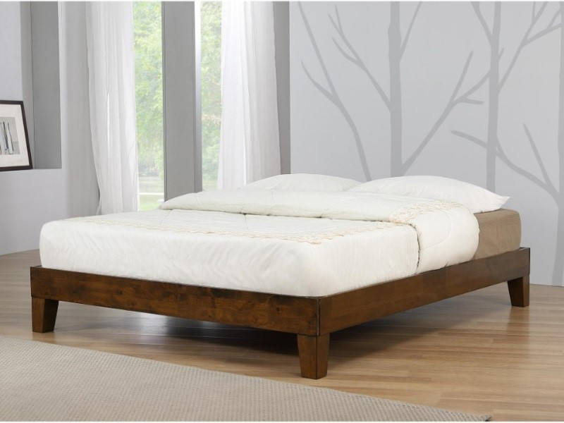 Charlie Platform Bed Rustic Oak - image 2