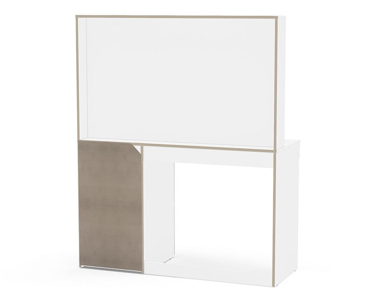 Chloe 7 Drawer Dressing Table & Mirror - image 6