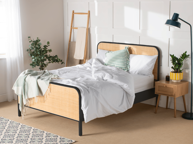Clementine Rattan Bed - image 1