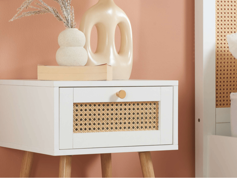 Croxley 1 Drawer Rattan - image 2
