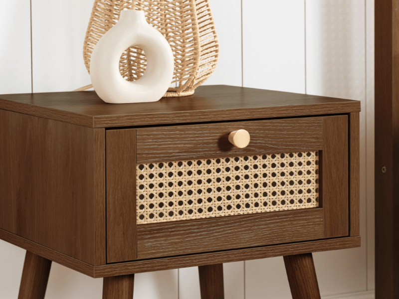 Croxley 1 Drawer Rattan - image 2