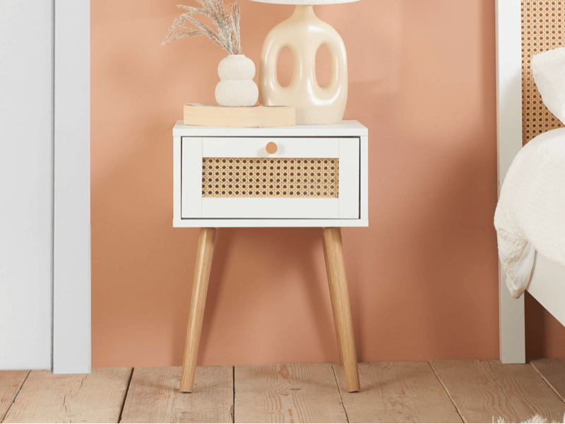 Croxley 1 Drawer Rattan - image 1