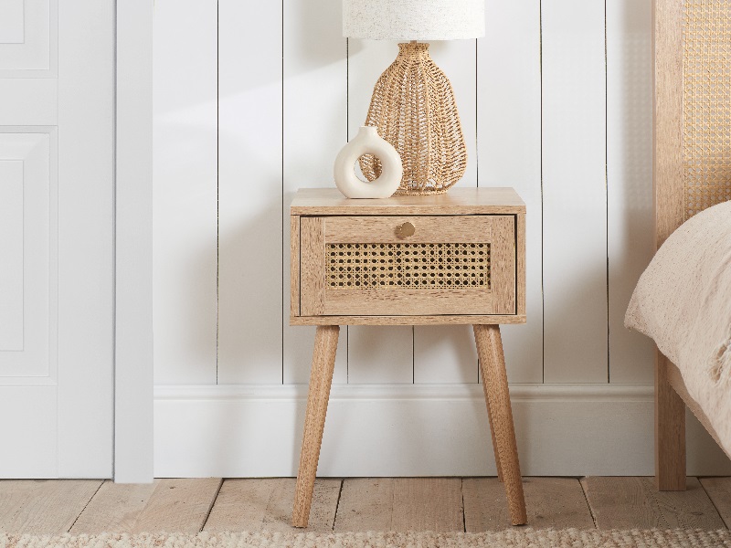 Croxley 1 Drawer Rattan - image 1