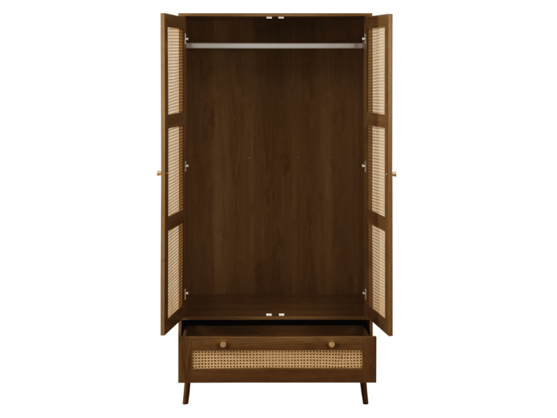 Croxley 2 Door 1 Drawer Wardrobe - image 5