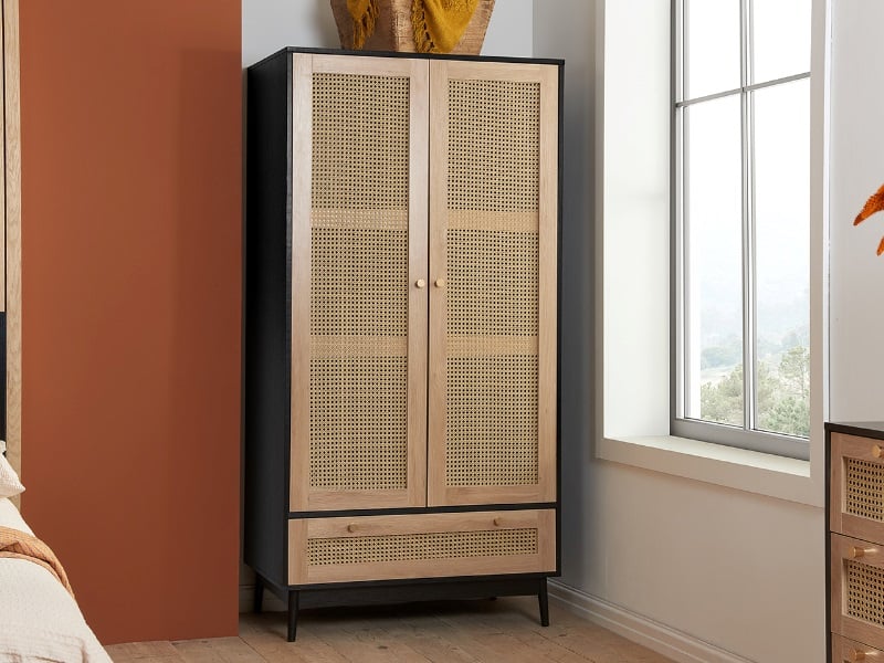Croxley 2 Door 1 Drawer Wardrobe - image 1