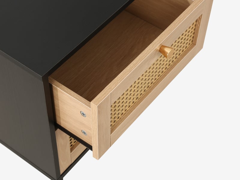 Croxley 2 Drawer Bedside - image 8