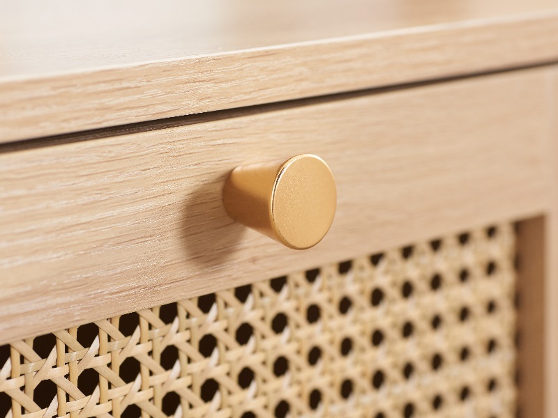 Croxley 5 Drawer Rattan Chest - image 3