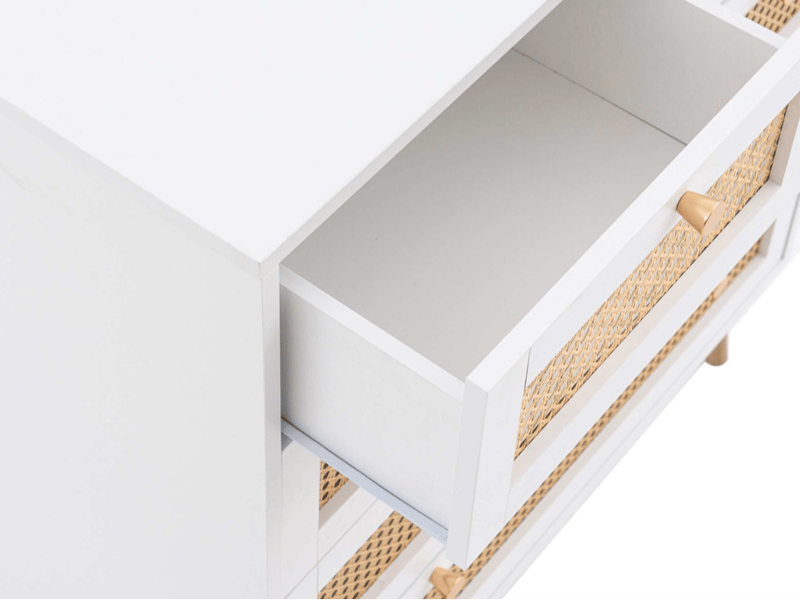 Croxley 5 Drawer Rattan Chest - image 10