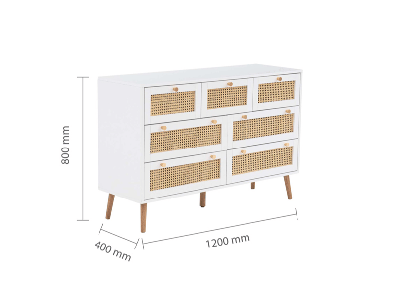 Croxley 7 Drawer Chest - image 8