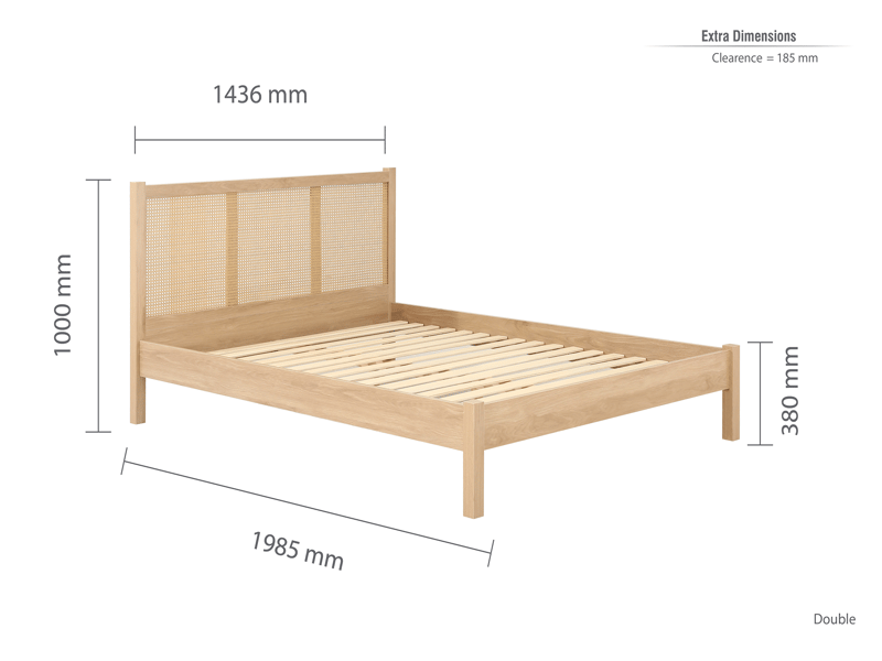 Croxley Rattan Bed - image 12