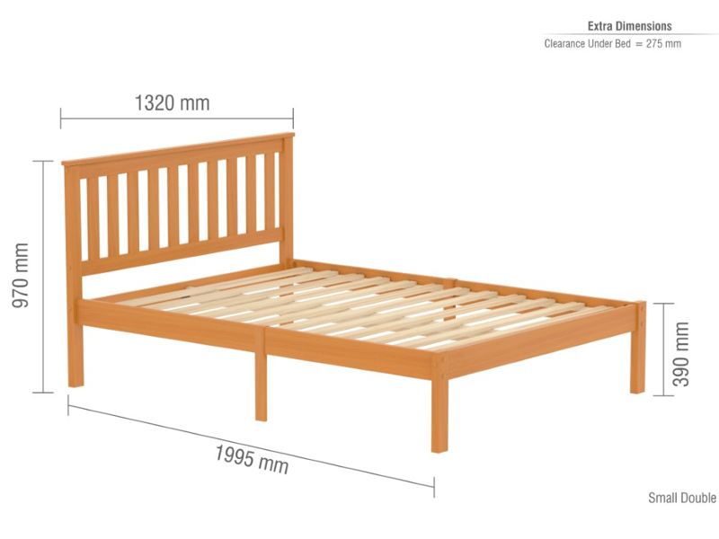 Denver Low Foot End Antique Pine - image 9
