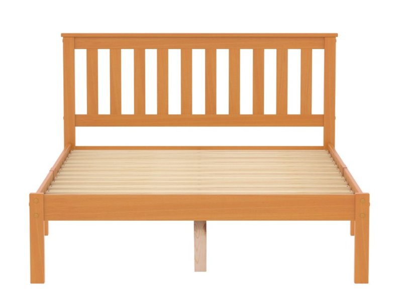 Birlea Denver Low Foot End Antique Pine Wooden Bed - image 5