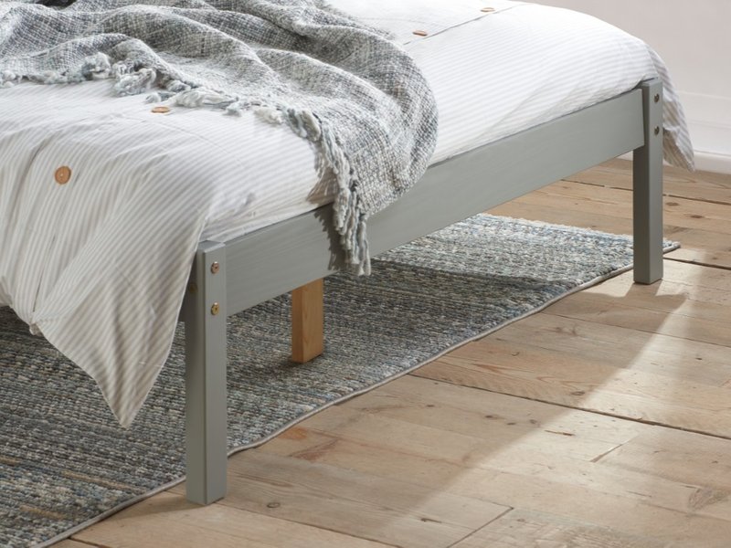 Birlea Denver Low Foot End Grey Wooden Bed - image 3