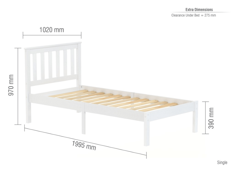 Denver Low Foot End White - image 9