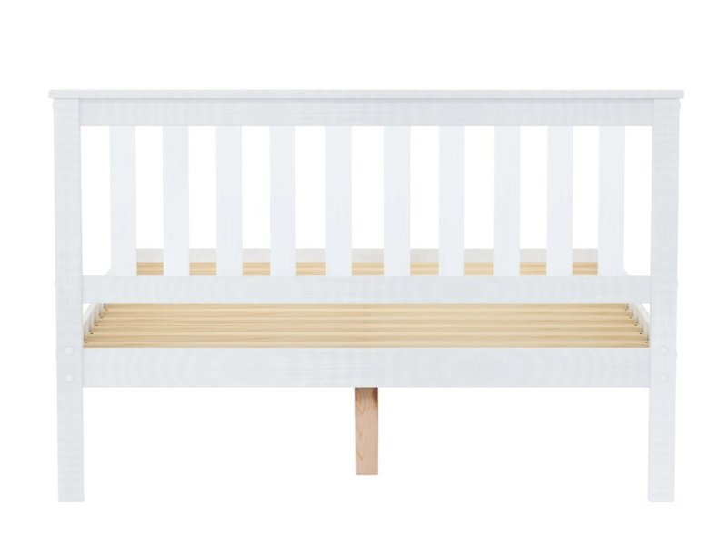 Birlea Denver Low Foot End White Wooden Bed - image 6