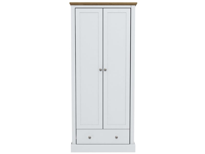Devon 2 Door Wardrobe - image 1